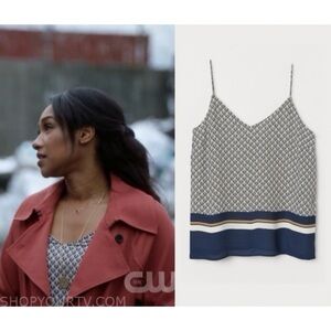 *RARE* H&M Blouse, Tank As Seeon on Candice Patton in The Flash